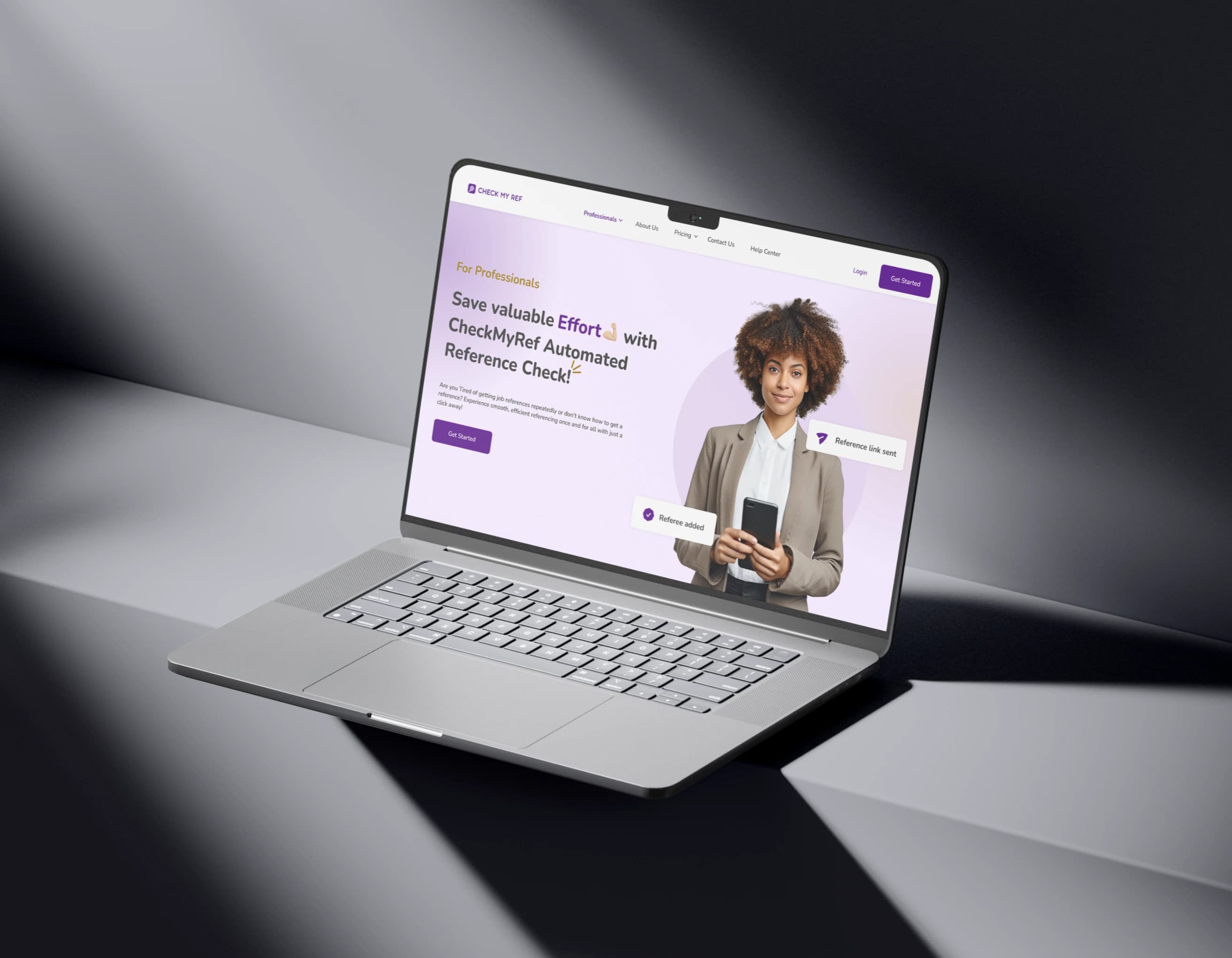 CheckMyRef product banner